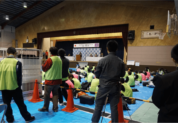 ロボット相撲大会（中国・四国大会）会場の様子＜３＞
